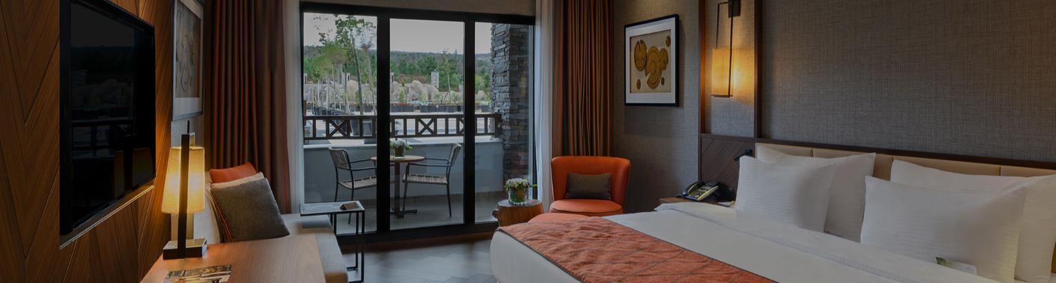 Deluxe Oda, Büyük Yataklı, Avlu Manzaralı